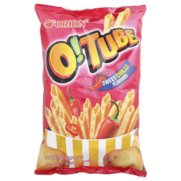 oio98260_v_3.jpg O! Tube, картофельные закуски, сладкий чили, 115 г (4,06 унции) — Orion