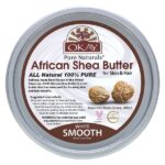 Масло африканского ши для кожи и волос, гладкий белый, 212 г (7,5 унции) — Okay Pure Naturals