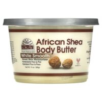 Масло африканского ши, белое масло, 368 г (13 унций) — Okay Pure Naturals