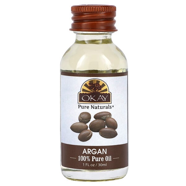 oka01600_v_2.jpg 100% чистое масло, аргана, 30 мл (1 жидк. унц.) — Okay Pure Naturals