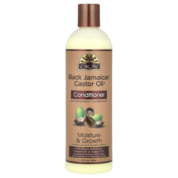 oka01633_v_34.jpg Black Jamaican Castor Oil®, кондиционер, 355 мл (12 жидк. унций) — Okay Pure Naturals
