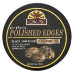 Polished Edges, с черным ямайским касторовым маслом, 59 мл (2 унции) — Okay Pure Naturals