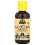 касторовое масло, для волос и бороды, для мужчин, 118 мл (4 унции) — Okay Pure Naturals