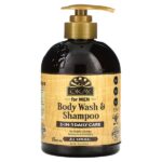 Гель для душа и шампунь для мужчин, 473 мл (16 унций) — Okay Pure Naturals