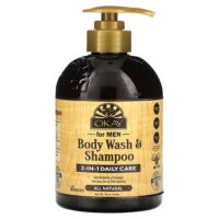 Гель для душа и шампунь для мужчин, 473 мл (16 унций) — Okay Pure Naturals