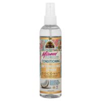Miami, спрей для распутывания волос, кондиционер, кокос, 237 мл (8 унций) — Okay Pure Naturals