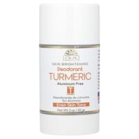 Осветление кожи, дезодорант без алюминия, куркума, 85 г (2 унции) — Okay Pure Naturals
