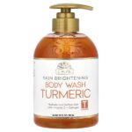 Осветление кожи, гель для душа, куркума, 591 мл (20 жидк. унц.) — Okay Pure Naturals