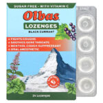 леденцы, со вкусом черной смородины, 24 леденца — Olbas