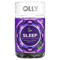 Sleep, Blackberry Zen`` 70 жевательных таблеток — OLLY