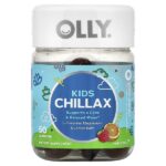 Kids Chillax, для детей от 7 лет, солнечный щербет, 50 жевательных таблеток — OLLY