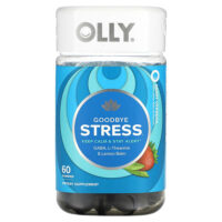 Goodbye Stress, ягодная вербена, 60 жевательных таблеток — OLLY