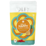 Hello Happy®, жевательные червячки, тропические фрукты, 90 жевательных конфет — OLLY