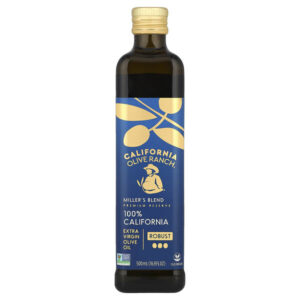 Miller's Blend, нерафинированное оливковое масло высшего качества, 100% сырья из Калифорнии, 500 мл (16,9 жидк. унции) — California Olive Ranch