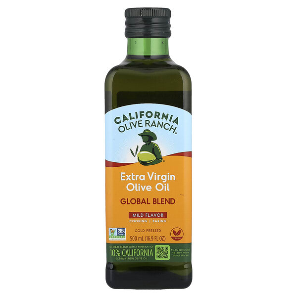 olv10022_v_8.jpg нерафинированное оливковое масло высшего качества, смесь Global Blend, нежирный вкус, 500 мл (16,9 жидк. унции) — California Olive Ranch