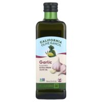 Оливковое масло холодного отжима, чеснок, 750 мл (25,4 жидк. Унции) — California Olive Ranch