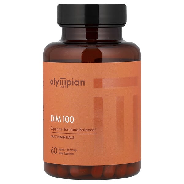 oly03991_v_65.jpg DIM-100, 60 вегетарианских капсул (100 мг на капсулу) — Olympian Labs