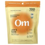 грибной порошок, ежовик гребенчатый, 200 г (7,05 унции) — Om Mushrooms