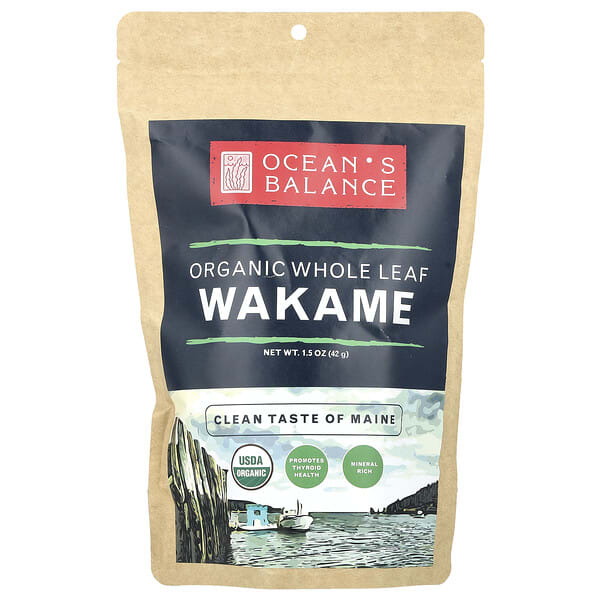 onb00857_v_2.jpg Органическое вакаме из цельных листьев, 42 г (1,5 унции) — Ocean's Balance
