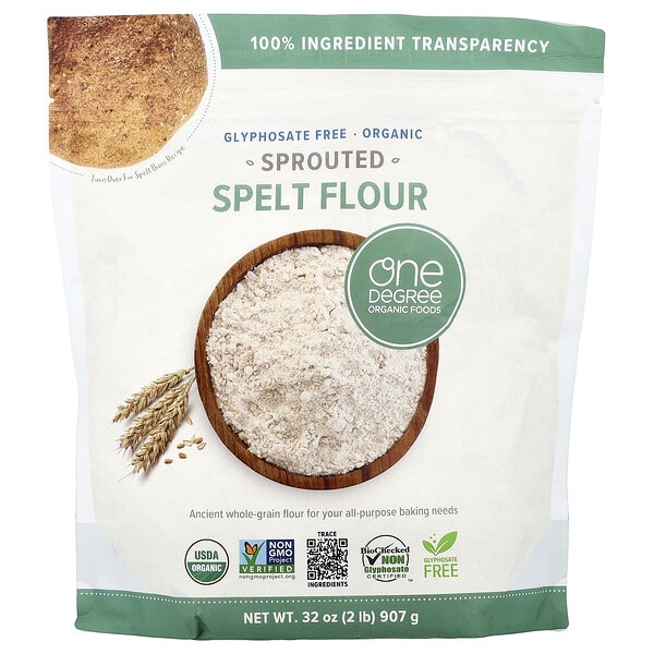 ond10863_v_4.jpg мука из пророщенной спельты, 907 г (32 унции) — One Degree Organic Foods