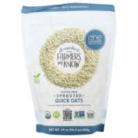 пророщенный овес, 680 г (24 унции) — One Degree Organic Foods