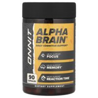 Alpha BRAIN®, поддержка работы мозга, 90 капсул — Onnit