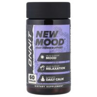 New Mood®, ежедневная добавка для снятия стресса, 60 капсул — Onnit