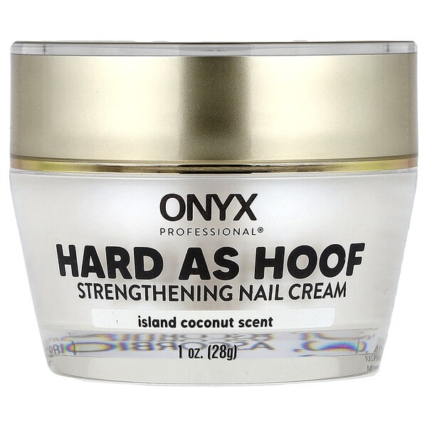 ony03115_v_43.jpg Hard As Hoof, укрепляющий крем для ногтей, кокос, 28 г (1 унция) — Onyx Professional
