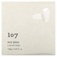 107 Beauty, Рисовые отруби, кусковое мыло с низким уровнем pH, 120 г (4,23 жидк. унц.)