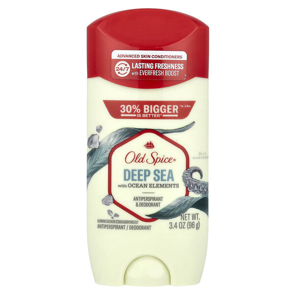 opc03002_v_8.jpg Антиперспирант и дезодорант, Deep Sea with Ocean Elements, 96 г (3,4 унции) — Old Spice
