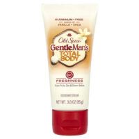 Gentle Man's Total Body, крем-дезодорант, без алюминия, ваниль и масло ши, 85 г (3 унции) — Old Spice