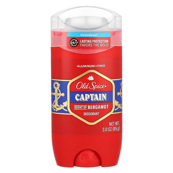 opc73413_v_26.jpg Дезодорант, Captain, храбрость и бергамот, 85 г (3 унции) — Old Spice