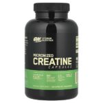 микронизированный креатин в капсулах, 100 капсул (1,25 г в 1 капсуле) — Optimum Nutrition