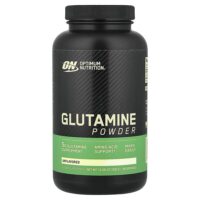 глутамин в порошке, без вкусовых добавок, 300 г (10,58 унции) — Optimum Nutrition