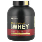 Gold Standard 100% Whey, сывороточный протеин, французский ванильный крем, 2,27 кг (5 фунтов) — Optimum Nutrition
