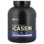 Gold Standard® 100% казеин, со вкусом ванили, 1,75 кг (3,85 фунта) — Optimum Nutrition