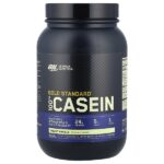 Gold Standard®, 100% казеин, со вкусом ванили, 825 г (1,81 фунта) — Optimum Nutrition