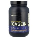 Gold Standard® 100% Casein, со вкусом шоколада, 850 г (1,87 фунта) — Optimum Nutrition
