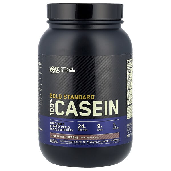 opn02423_v_41.jpg Gold Standard® 100% Casein, со вкусом шоколада, 850 г (1,87 фунта) — Optimum Nutrition