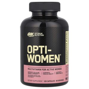 Opti-Women®, мультивитаминная добавка для активных женщин, 120 капсул — Optimum Nutrition