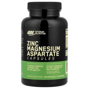 Цинка и магния аспартат, 90 капсул — Optimum Nutrition