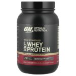 Gold Standard® 100% сывороточный протеин, со вкусом двойного шоколада, 899 кг (1,98 фунта) — Optimum Nutrition