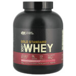 Gold Standard® 100% Whey, сывороточный протеин, вкусная клубника, 2,27 кг (5 фунтов) — Optimum Nutrition