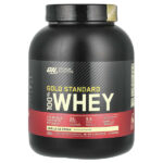 Gold Standard 100% Whey, сывороточный протеин, со вкусом ванильного мороженого, 2,26 кг (5 фунтов) — Optimum Nutrition