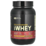 Gold Standard® 100% Whey, сывороточный протеин, со вкусом шоколада и арахисовой пасты, 907 г (2 фунта) — Optimum Nutrition