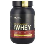 Gold Standard, 100% сыворотка, со вкусом бананового крема, 907 г (2 фунта) — Optimum Nutrition