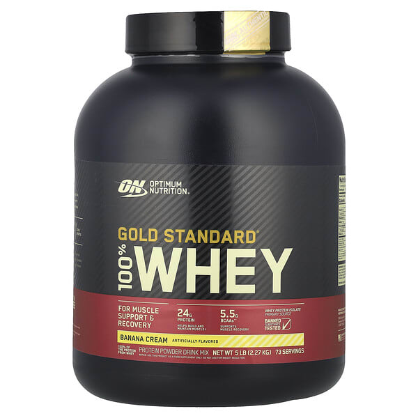opn02957_v_53.jpg 100% Whey Gold Standard, со вкусом банана, 5 фунтов (2,27 кг) — Optimum Nutrition