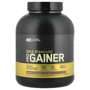 Gold Standard, Pro Gainer, двойной шоколад, 2,31 кг (5,09 фунта) — Optimum Nutrition