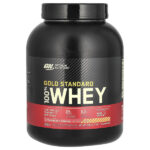 Gold Standard 100% Whey, сыворотка со вкусом клубники и банана, 2,27 кг (5 фунтов) — Optimum Nutrition