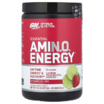 Essential Amin.O. Energy®, клубника и лайм, 270 г (9,5 унции) — Optimum Nutrition